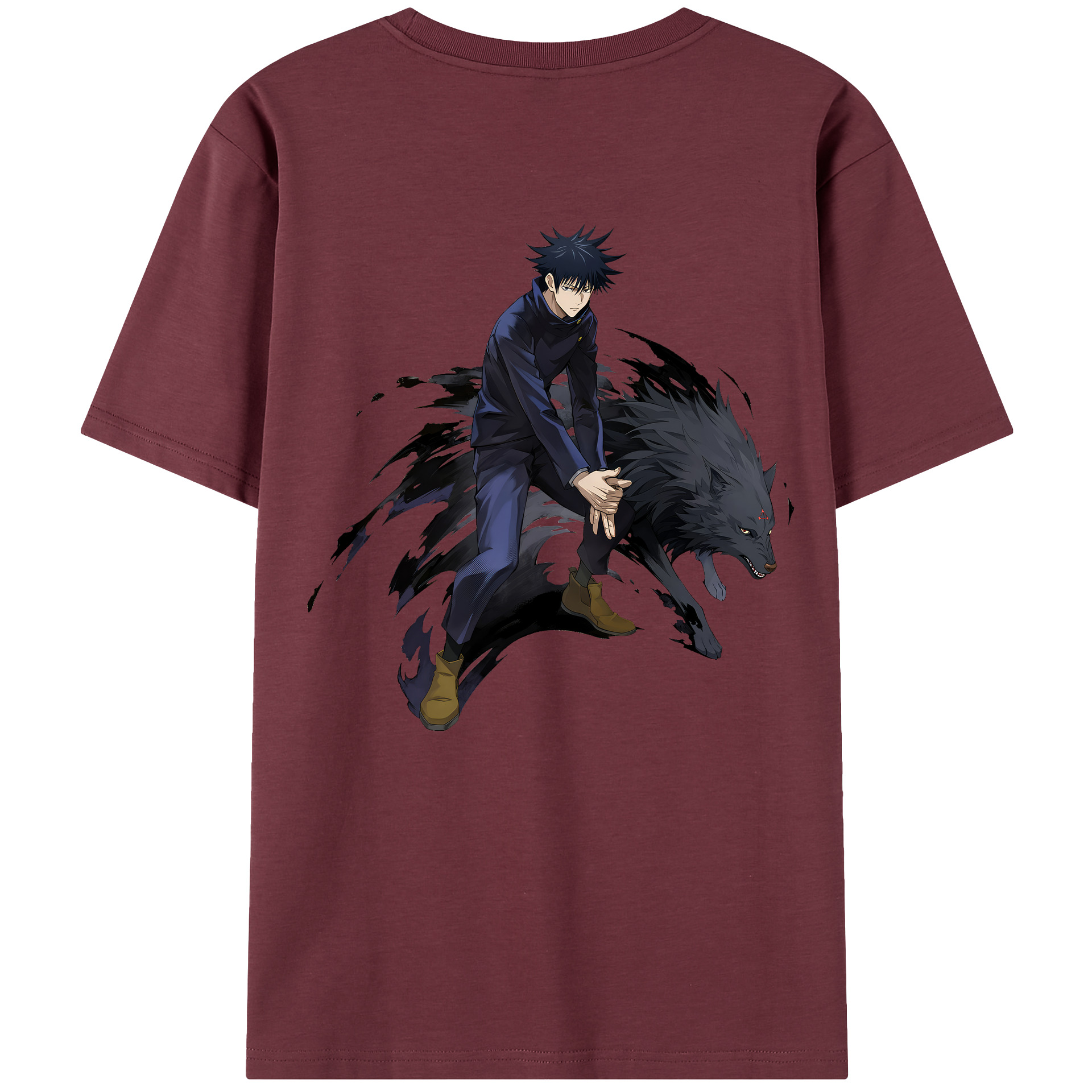 （画像用） 呪術廻戦 Jujutsu Kaisen 綿100％半袖Tシャツ（背面プリント）